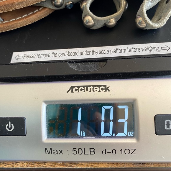 Golden Goose Women’s 41 Or 10 Studded Suede Strappy Sandal Authentic - Picture 12 of 12